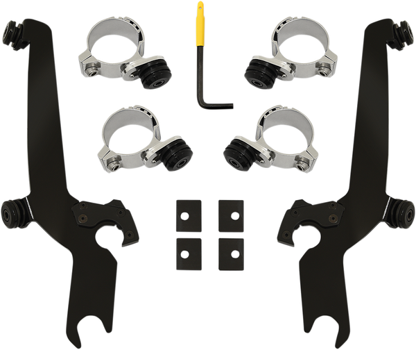 No-tool Trigger-lock Mount Kit For Sportshield Black, 1, nordicamoto.ro