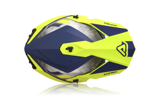 Casca Acerbis Linear Yellow/Blue-0