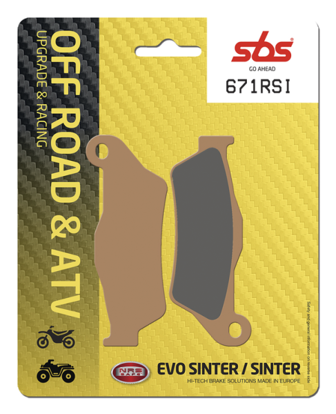 Rsi Offroad Racing Sintered Brake Pads, 1, nordicamoto.ro