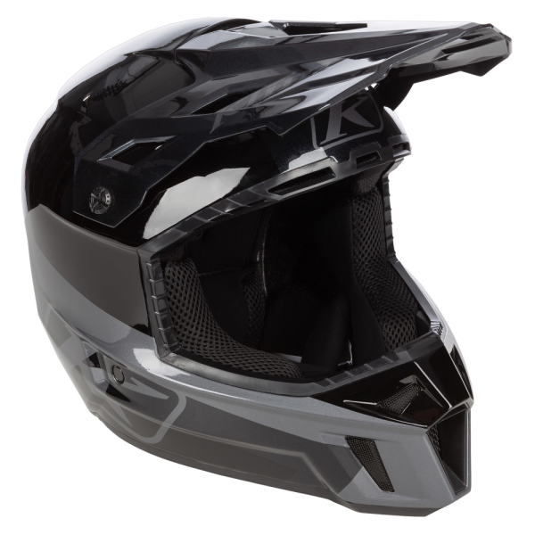 F3 Helmet ECE Icon White - Monument Gray-5