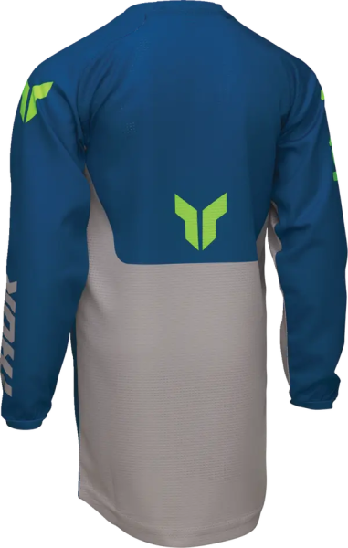 Tricou Enduro Copii Thor Launchmode Forge Blue-2