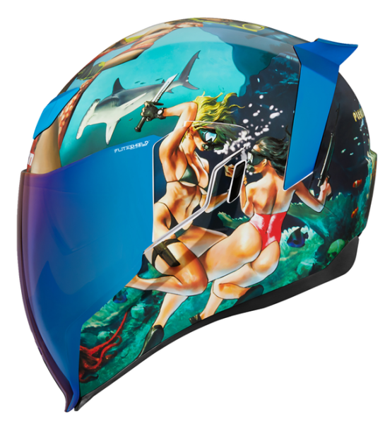 Airflite Pleasuredome4 Helmet Blue -6