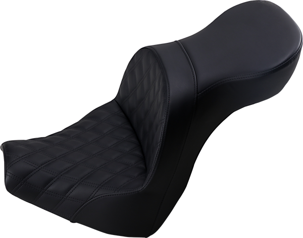Explorer Lattice Stitch Seat Black, 1, nordicamoto.ro