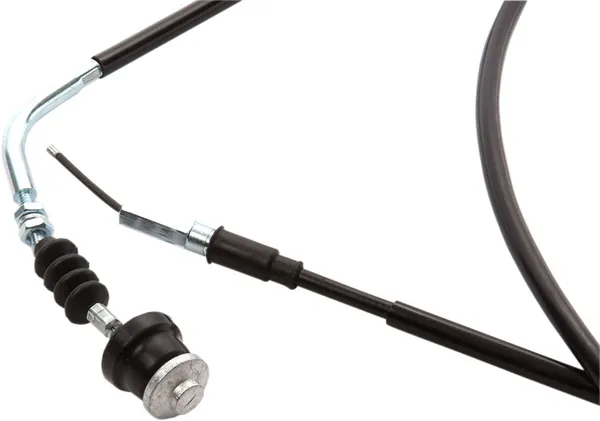 Black Vinyl Throttle Cable Black-0