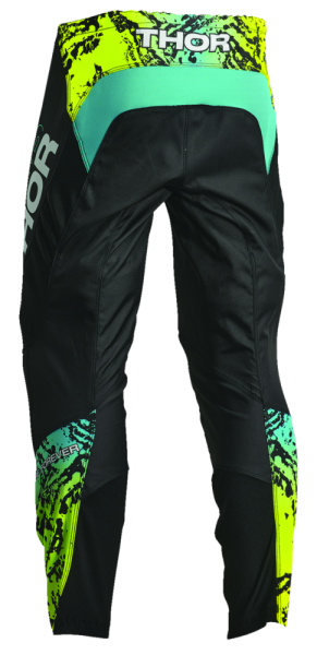 Pantaloni Thor Sector Atlas Acid/Black/Teal-3