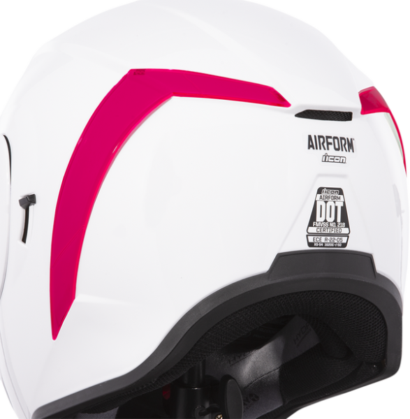 Airform Helmet Rear Spoiler Red 