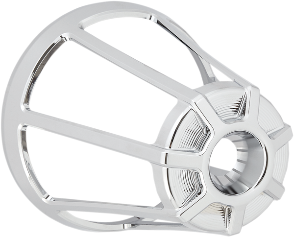 Monster Sucker Air Cleaner Cover Silver, 1, nordicamoto.ro