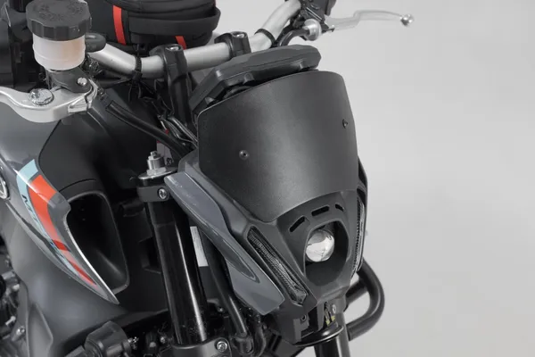 Windscreen For Yamaha Black-1