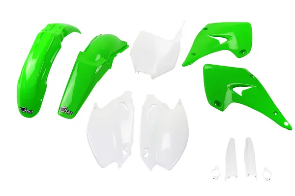 Full Body Replacement Plastic Kit Green, White