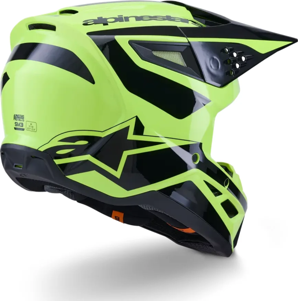 Casca Alpinestars SM3 Heat Yellow-2