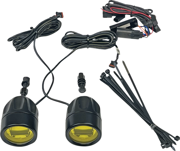 Probeam® Led Halo Fog Lights Black, 2, nordicamoto.ro