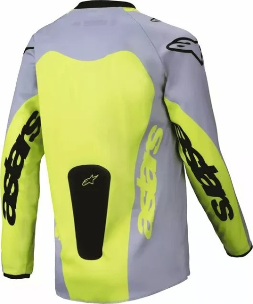 Tricou Copii Alpinestars Racer Veil Gray/Yellow L, 2, nordicamoto.ro