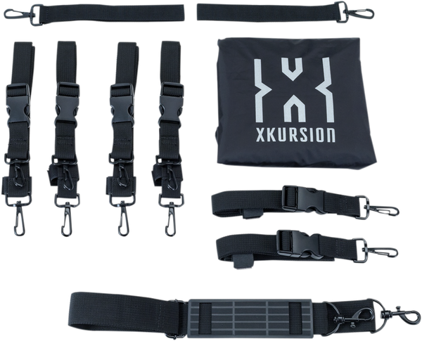 Xkursion® Xb Fast Lane Saddlebags Black, 1, nordicamoto.ro