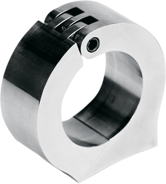Handlebar Gauge Clamp Chrome, 1, nordicamoto.ro