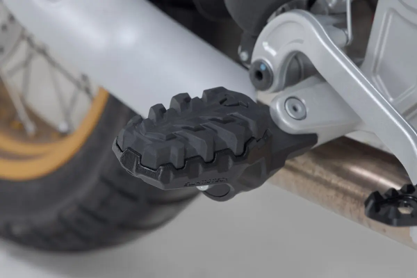 Evo Footrest Kit Stainless Steel -0