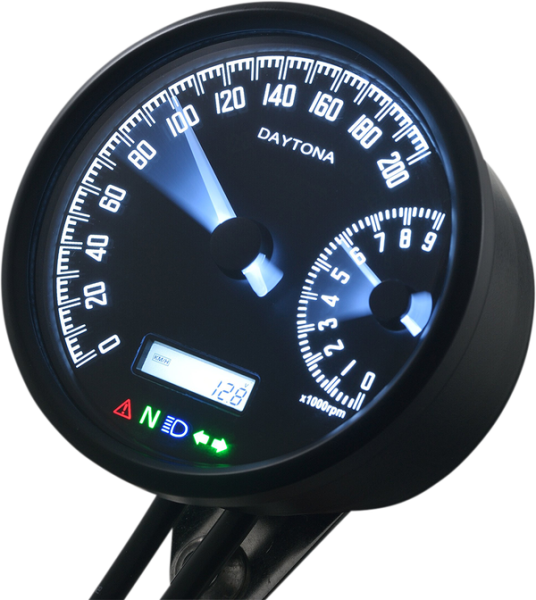 Speedometer Black, 1, nordicamoto.ro