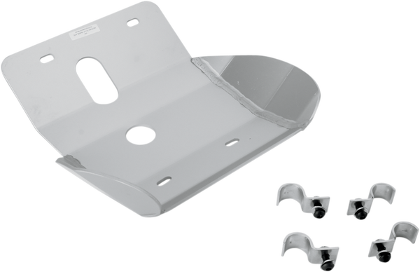 Placă de protecție din aluminiu MOOSE RACING (argintie), 1, nordicamoto.ro