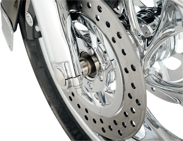 Flush-mount Front Axle Black, Silver, 3, nordicamoto.ro