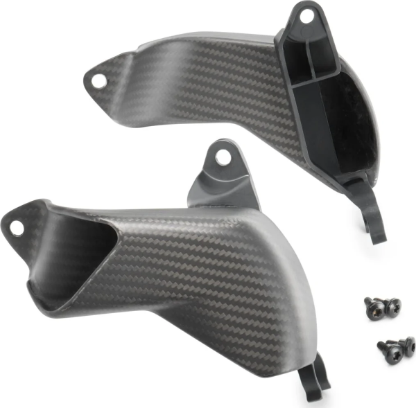 Factory brake cooling duct kit