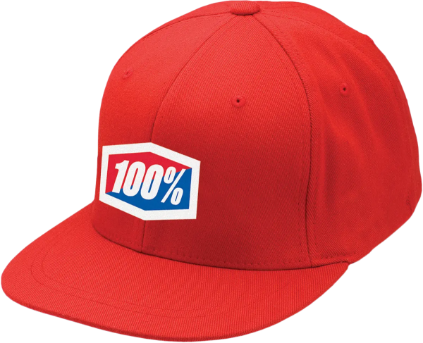 Sapca 100% Essential Official Red-e1f907175e3d685bf17fc976255dcc62.webp