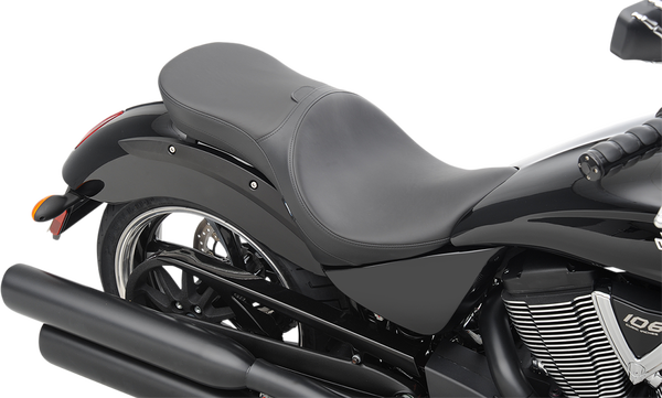 Ez Glide Ii Backrest Compatible Low-profile Leather Touring Seat Black, 3, nordicamoto.ro