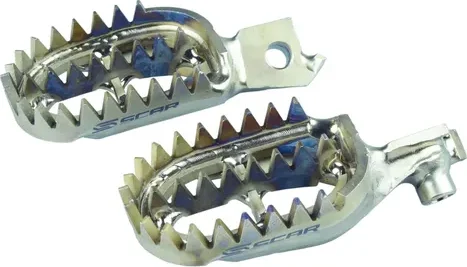 Titanium Footpegs Raw