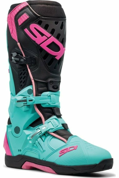 Cizme Sidi MX/Enduro Crossair Mint/Black/Pink-0
