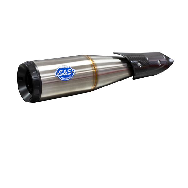 Grand National Ec Slip-on Mufflers Black, Natural, 2, nordicamoto.ro