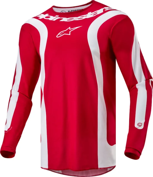 Tricou Alpinestars Fluid Lurv Red, 1, nordicamoto.ro