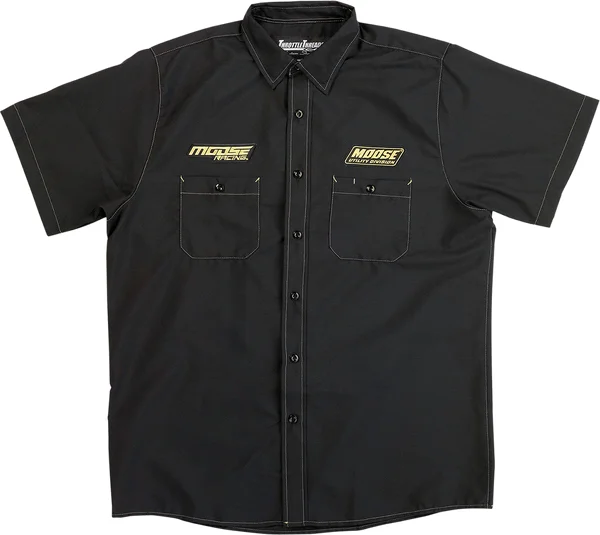 MOOSE RACING Moose Racing Shop Shirt Black  M, 1, nordicamoto.ro