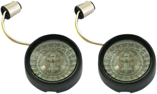 Probeam® Ringz Bullet Bezel Led Turn Signal Gloss Black, 1, nordicamoto.ro