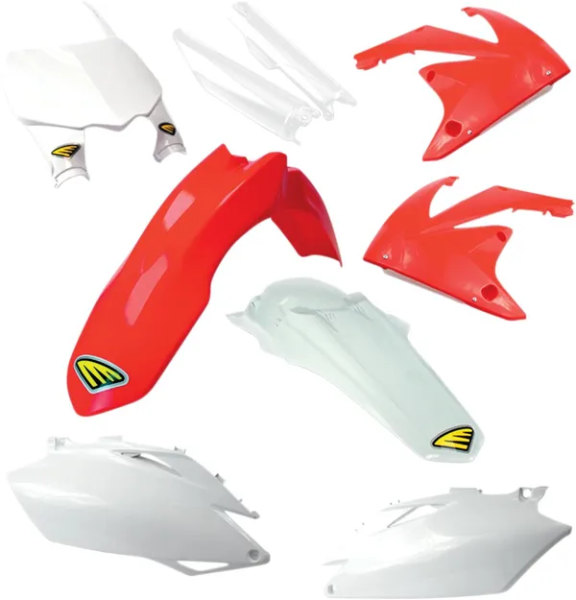 Powerflow Complete Body Kit Red, White, 1, nordicamoto.ro