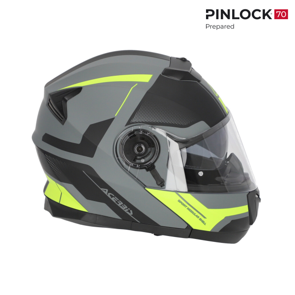 Casca Acerbis Serel 22.06 Black/Yellow-4