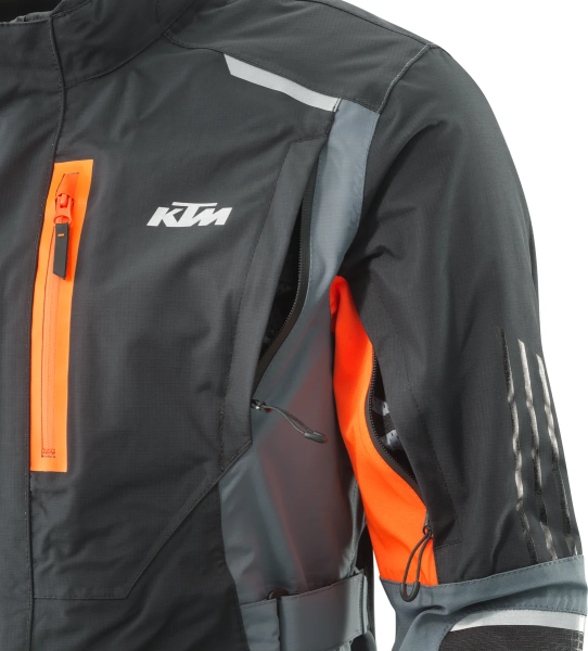 Geaca KTM Racetech WP Gri/Negru/Portocaliu-2