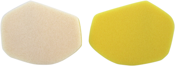 Foam Air Filter Yellow, 1, nordicamoto.ro