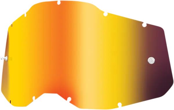 Lentila ochelari 100% Accuri 2/Racecraft 2/Strata 2 Mirror Red-0