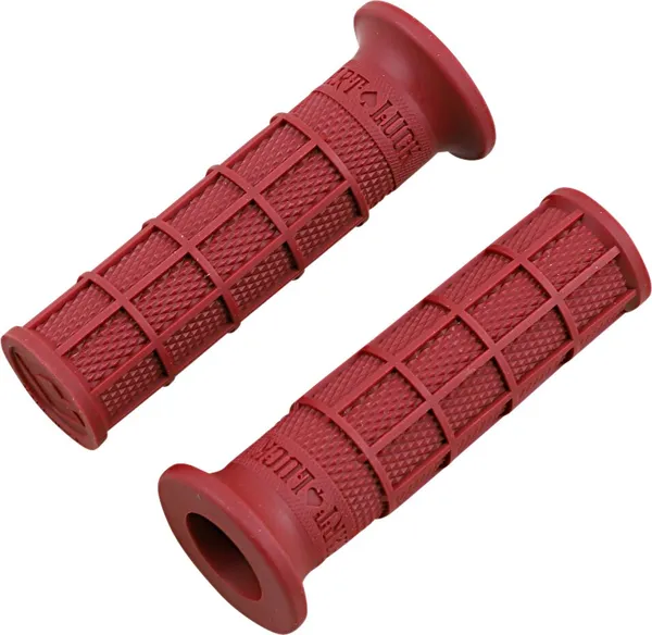 Hart-luck Signature Full-waffle Slip-on Grips Red-0