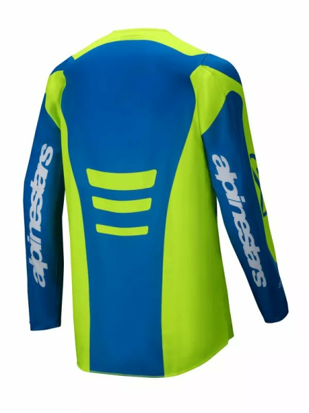 Tricou Alpinestars Fluid Haul Blue/Yellow-0