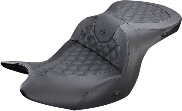 Roadsofa Lattice Stitch Heated Seat Black, 1, nordicamoto.ro
