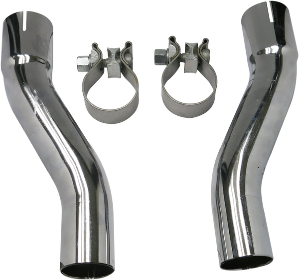 Muffler Adapter Kit Chrome, 2, nordicamoto.ro