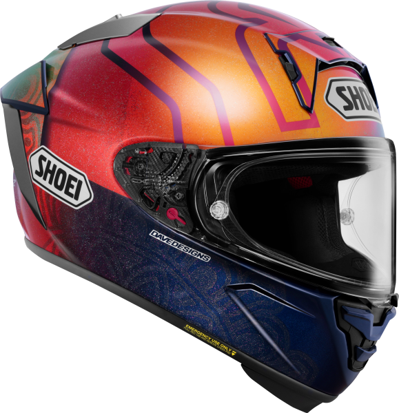 Casca integrala SHOEI X-SPR PRO Marquez Holi TC-1 LTD. Albastru/Rosu XXL-8