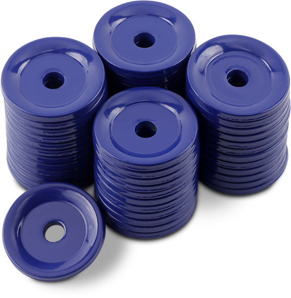 Grand Digger® Support Plates Blue, Powder Coated, 1, nordicamoto.ro