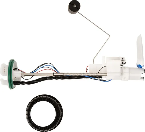 Fuel Pump Module White, Silver 