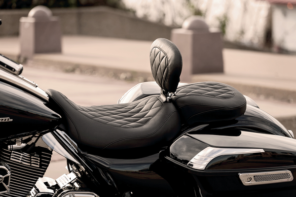 Wide Tripper Solo Seat With Removable Driver Backrest Black, 2, nordicamoto.ro