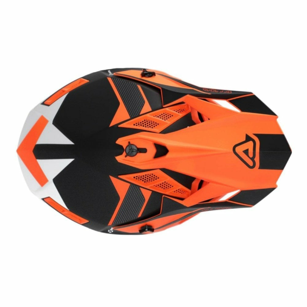 Casca Acerbis X-Track 22.06 Orange/Black-0