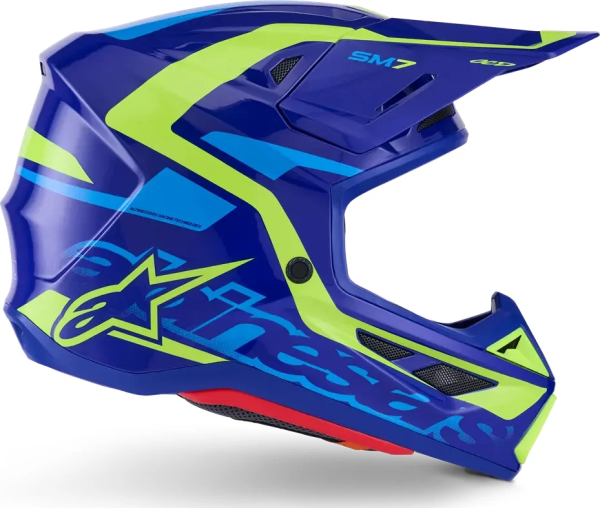 Cască Alpinestars SM7 Deed Blue-1