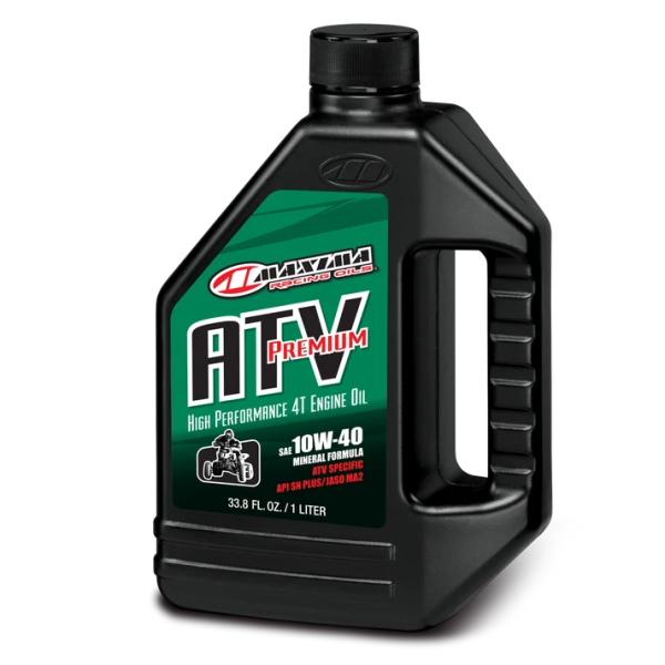 Ulei motor ATV/UTV Maxima ATV Premium 10W-40 mineral 4T, 1L, 1, nordicamoto.ro