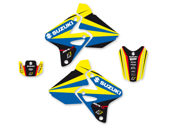 Dream 4 Graphics Kit Blue, Yellow, 1, nordicamoto.ro