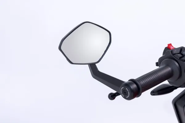 Bar End Mirrors Anodized Black -1