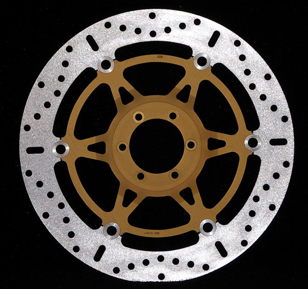 X-series Brake Rotor Gold, Stainless Steel, 1, nordicamoto.ro